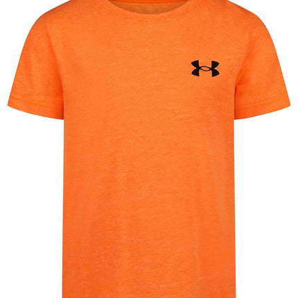 Under Armour Boys' Elite Short Sleeve T-Shirt, Bla