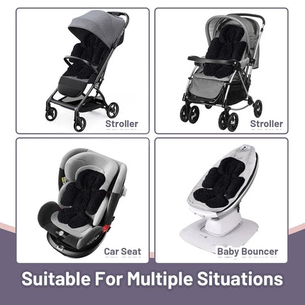 KAKIBLIN Infant Car Seat Insert, Baby Carseat Head Body Support