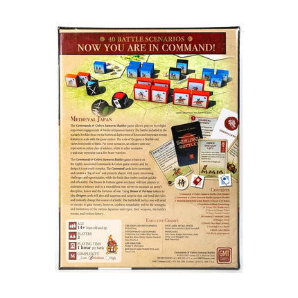 GMT Command and Colours Samurai Battles Board Game: 4 Players