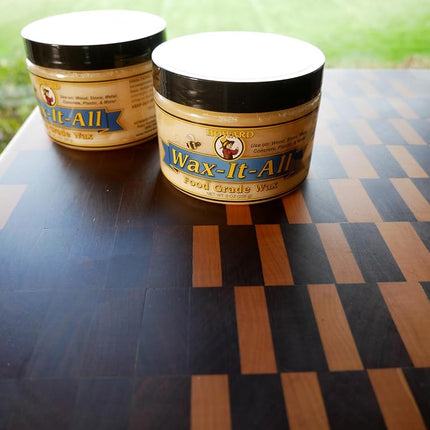 HOWARD PRODUCTS WAX009 Wax-It-All Food-Grade Wax, Cream, 255g (Single Pack) Safe for Indoor & Outdoor Surfaces, Anti-Tarnishing, Enhanced Beauty, Smooth & Shiny Finish
