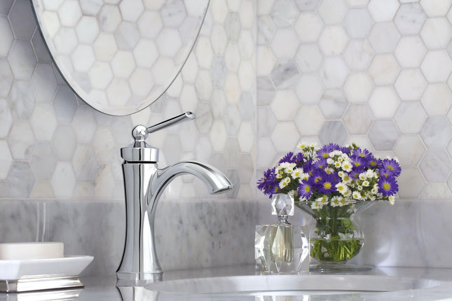 Moen 4500 Wynford One-Handle High Arc Bathroom Faucet, Chrome
