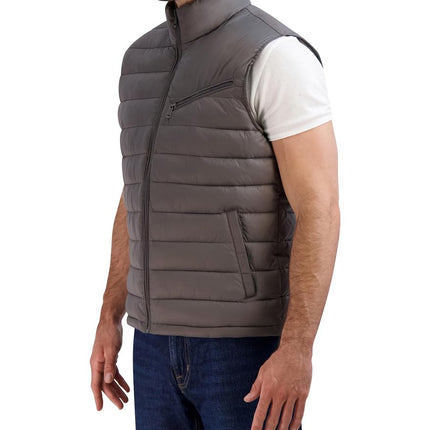Cole Haan Men's 532sp716-cha-xx-large Quilted Vest, Charcoal, XXL