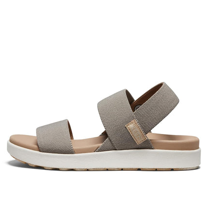 KEEN Women's Elle Backstrap Slingback Sandals, Merlot Birch, 6 UK