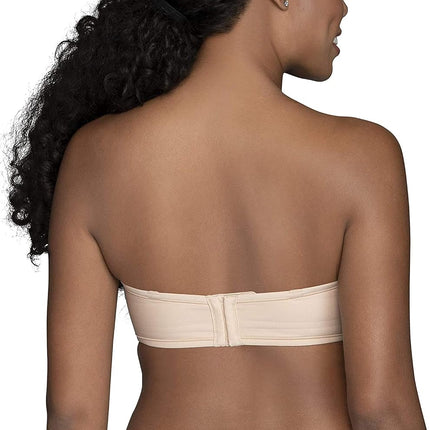 Vanity Fair Women's Beauty Back Strapless Full Figure Underwire Bra 74380, Rose/Beige, 38DD