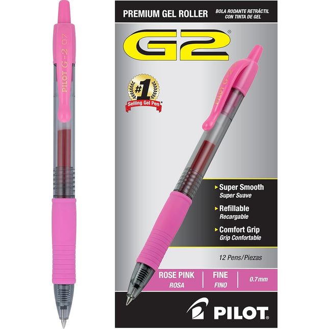 G2 FINE ROSE PINK 12CT DZ BOX