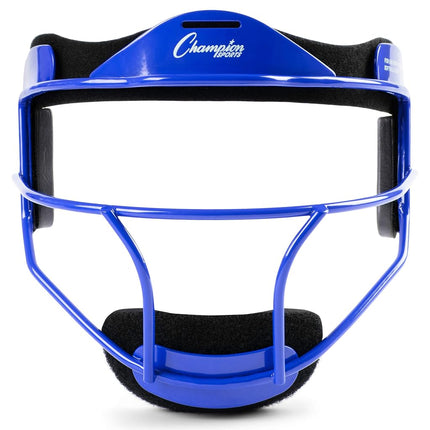 Champion Sports FMYBL Softball Fielder's Face Mask, Blue