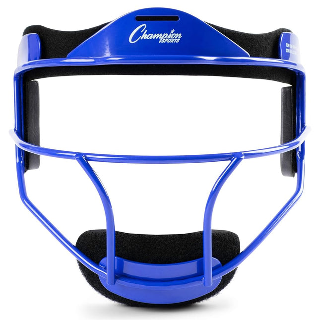 Champion Sports FMYBL Softball Fielder's Face Mask, Blue
