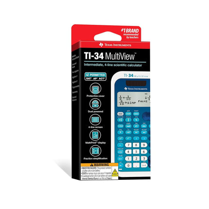 Texas Instruments TI-34 MultiView Scientific Calculator