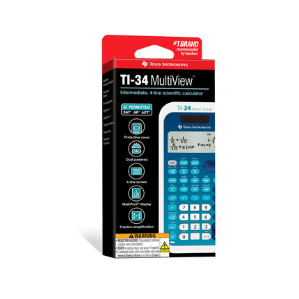 Calculadora científica MultiView TI-34 de Texas Instruments