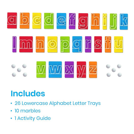 hand2mind MarbleTracers, Lowercase Letters