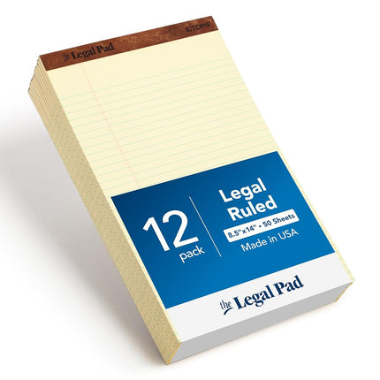 Tops The Legal Pad Legal Pad, 8-1/2 x 14 Inches, P