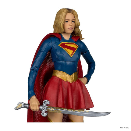 McFarlane DC Multiverse Supergirl and Baby Krypto (Supergirl Movie) 7in Action Figure (Deluxe Theatrical Edition) Toys