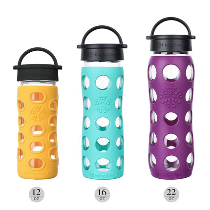 Lifefactory Glass Hydration Bottle Marigold 350 ml