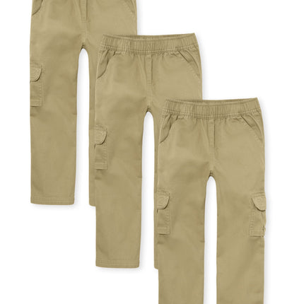 The Children's Place Boys' Pull on Cargo Pants, Fl
