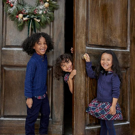 Pantalon à enfiler en velours côtelé pour garçons et tout-petits Gymboree, couleur marine, taille 2T