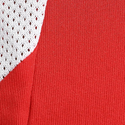 PUMA Men's Shorts, Puma Red-puma White, XXL