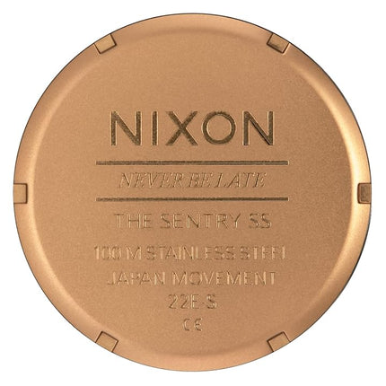 Nixon Classic Watch NIXON-A356-P, Bronze/Black, Standard Size, Sentry SS