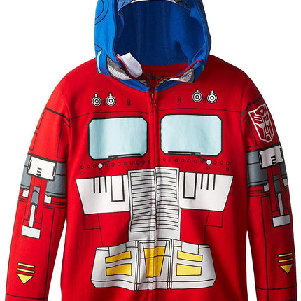 Transformers Boys' Optimus Prime Character Hoodie,