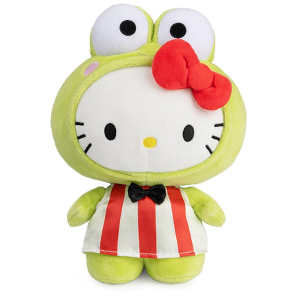 GUND Sanrio Hello Kitty Keroppi Plush Toy, Premium Stuffed Animal for Ages 1 and Up, Green, 9.5"