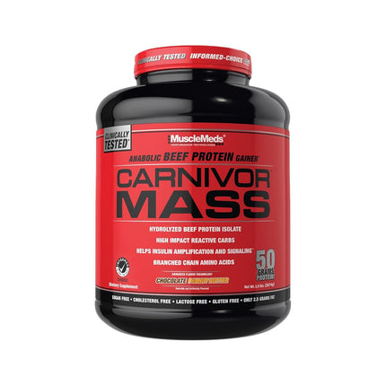MuscleMeds Carnivor Mass Anabolic Beef Protein Gai