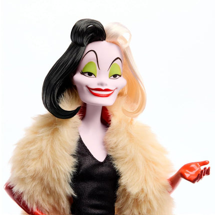 Disney Villains Evil Queen, Cruella De Vil and Yzma Fashion Dolls, Inspired by Disney Movies, Gifts for Kids and Collectors, HRF56