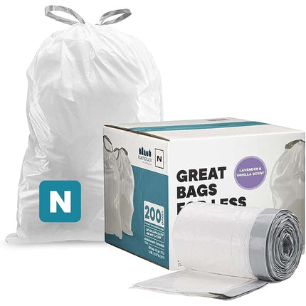 Plasticplace Custom Fit Trash Bags, Compatible wit