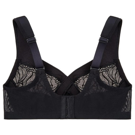 Glamorise MagicLift Natural Shape Support Wirefree Bra 1010 (Women's & Women's Plus) Black