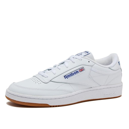 Reebok Boy's Club C 85 Sneaker, White Royal Gum, 5 UK Child