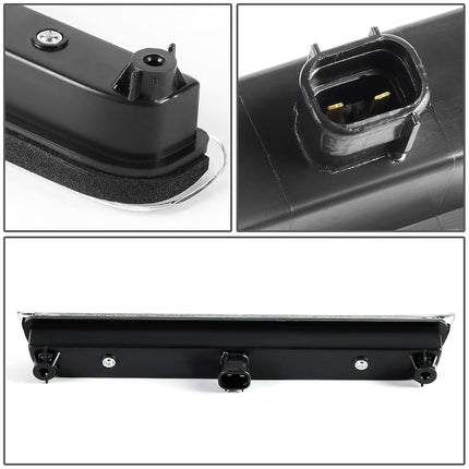 DNA MOTORING 3BL-FJC06-LED-BK Black Housing LED High Mount 3rd Third Brake Light [Compatible with 07-14 FJ Cruiser]