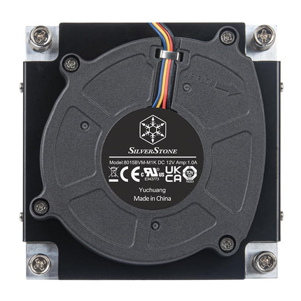 SilverStone Technology XE01-1700A 1U Server/Workstation CPU Cooler for LGA 1700 Socket, SST-XE01-1700A