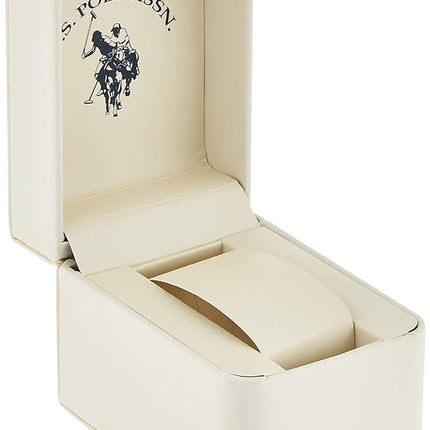 U.S. Polo Assn. Women's Analog-Quartz Watch with Alloy Strap, Two Tone, 8 (Model: USC40263)