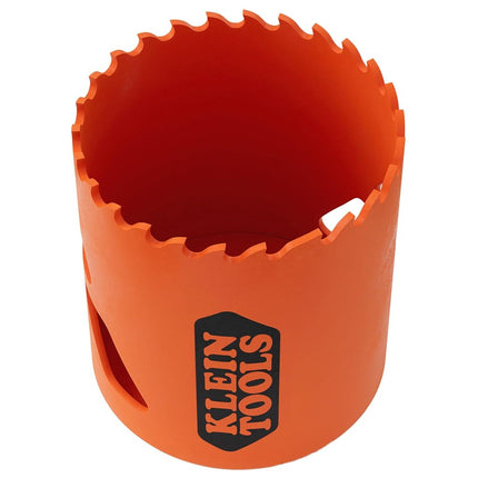 Klein Tools 31019 Bi-Metal Hole Saw, 2-Inch Circle Saw, Metal and Drywall Hole Cutter, Sheet Metal Cutter