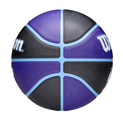 Wilson NBA Team Tribute Basketball, Utah Jazz, Purple, Size 7
