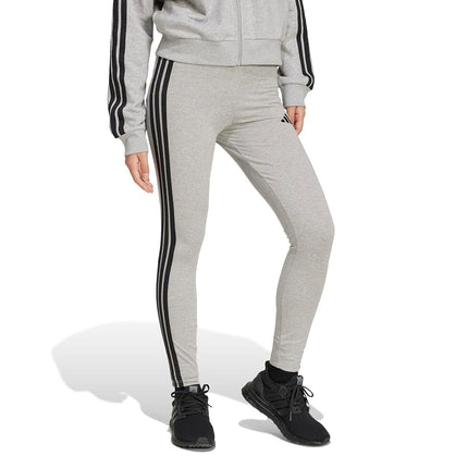 adidas Women's Leggings, Medium Grey Mottled/Black, M