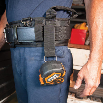 Klein Tools 55920 Tool Belt, Electrician Tool Belt for use with Modular Pouches from Klein Tools Click Lock Modular System, Size XL