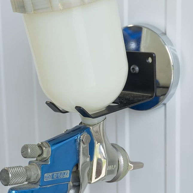 Lisle 49600 Spray Gun Holder, Black Large
