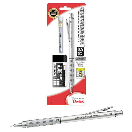 Pentel GraphGear 1000 Mechanical Pencil 0.5mm (PG1015EBP) by Pentel
