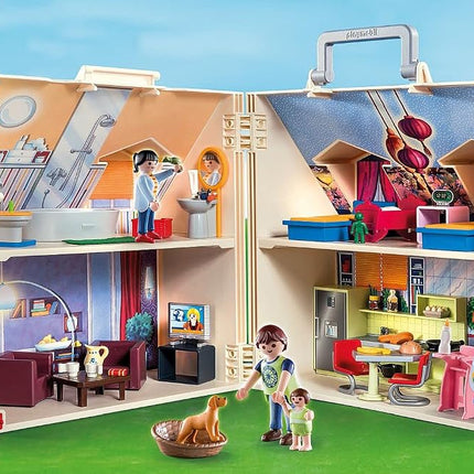 Playmobil 70985 Take Along Dollhouse 64 Pieces Pretend Play for Ages 4+