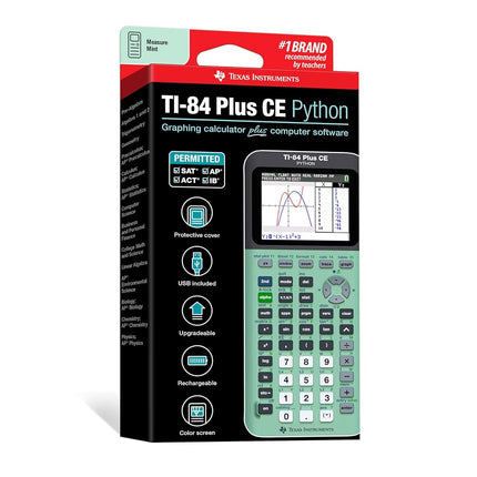 Texas Instruments TI-84 Plus CE Color Graphing Calculator, Mint