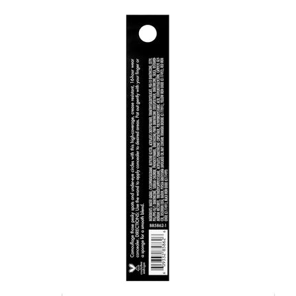e.l.f. 16HR Camo Concealer, Full Coverage & Highly Pigmented, Matte Finish, Fair Beige, 0.203 Fl Oz (6 ml)