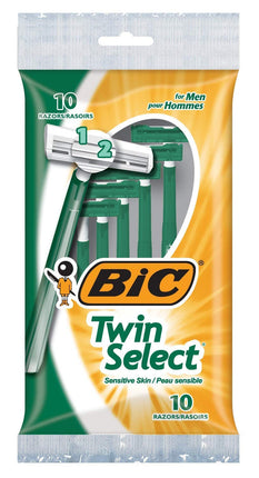 Bic Bic Twin Select Mens Size 10Ct Pack Of 2