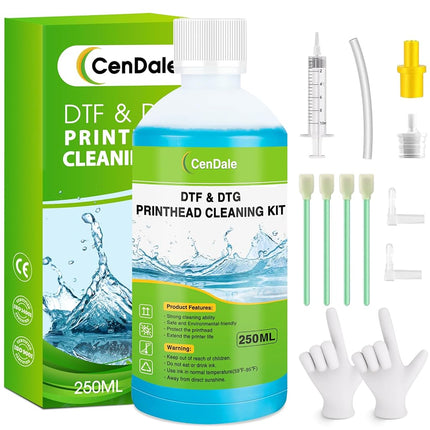 CenDale DTF Cleaning Kit - 250ML DTF Printer Clean