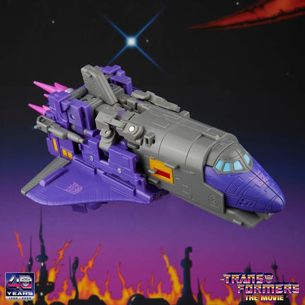 Transformers Studio Series The Transformers: The Movie Astrotrain, Leader Class 6.75-Inch Converting Action Figure, Robot Toys for Ages 8+