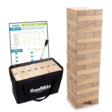 Giant Tumbling Timber Toy - Jumbo JR. Wooden Block