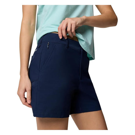 Columbia Women's Leslie Falls Short 2, Hiking Shorts, Collegiate Navy, W6/L5