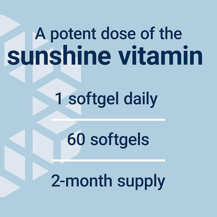 Life Extension Vitamin D3 7000 IU, 60 capsules