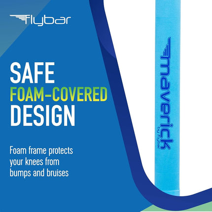 Flybar Maverick Pogo Stick for Kids Ages 5+, 40 to 80 Pounds, Perfect for Beginners, Easy Grip Handles, Anti-Slip Pegs, Outdoor Toys for Boys and Girls