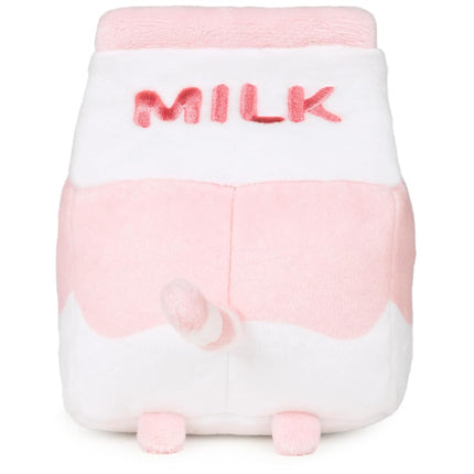 GUND Pusheen Strawberry Milk Plush Cat Stuffed Animal for Ages 8 and Up, Pink/White, 6�
