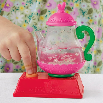 Baby Alive Bubbly Tea Party Berry Boo Doll with Teapot Accessories, Black Hair, 11 Inch Toy for 3 Year Old Girls and Boys & Up