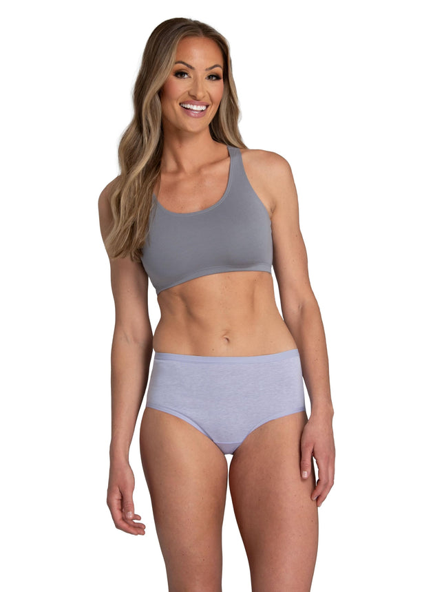 Fruit of the Loom Women's Beyondsoft Underwear, Super Soft Designed with Comfort in Mind, Available in Plus Size, Assorted, 8 (Pack of 12)